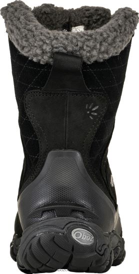 zapatos co Oboz mujer bridger 9\\ aislado impermeable Mar Negro PV48V4190